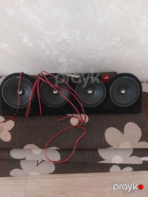Avtomobil üçün akustik dəst - 4 ədəd mid-speaker paneldə — Mingəçevir