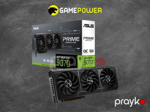 Videokart ASUS Prıme GeForce RTX 5070 OC Edition 12GB GDDR7 — Bakı