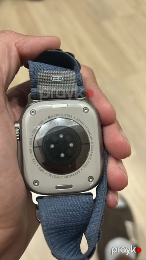 Apple Watch Ultra 49 mm. Iclouda dushub. Original kabelde var — Bakı