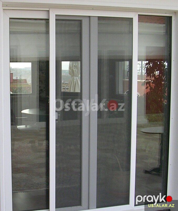 Plastik Qapi pəncərə cam balkon ustasi — Pəncərələr, qapılar, balkonlar, Bakı (10)