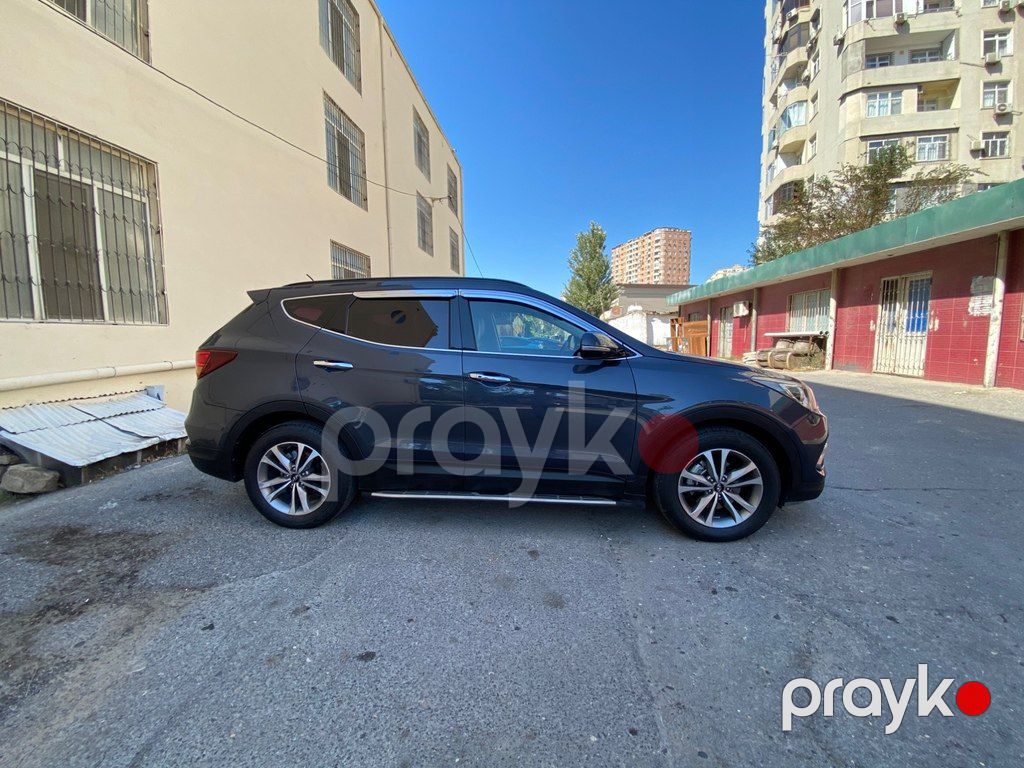Hyundai Santa Fe, 2.0 L, 2016 il, 282 500 km — Avtomobillər, Bakı (12)