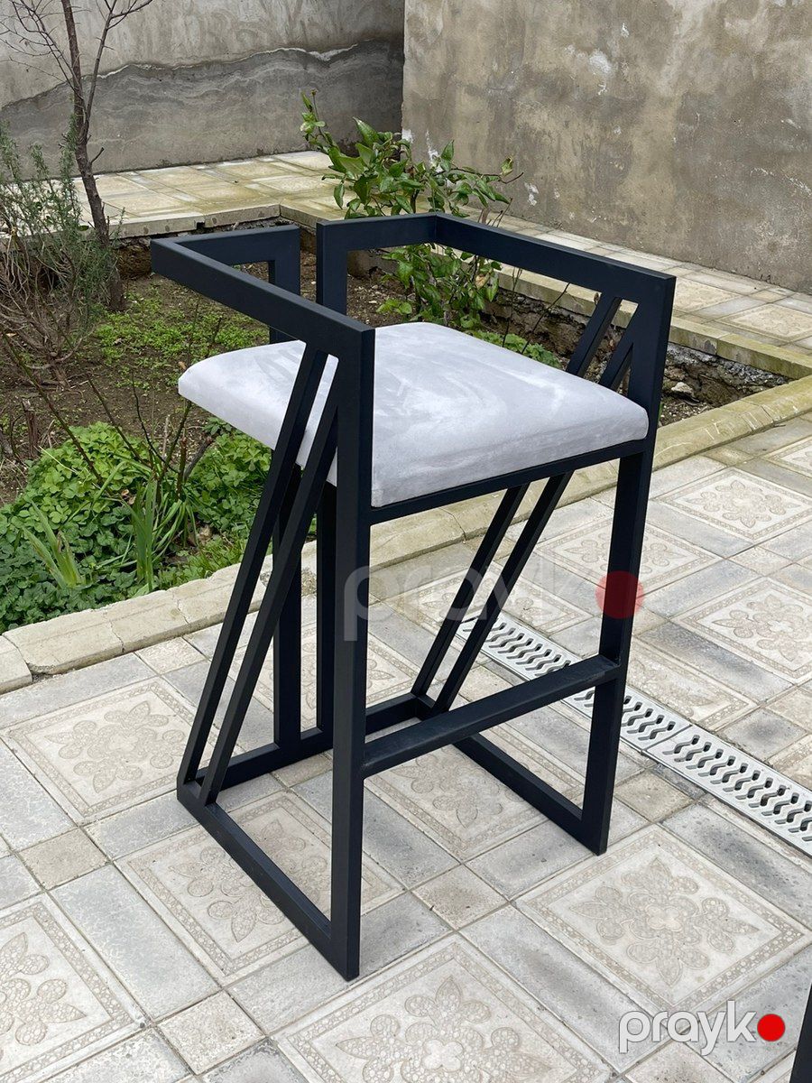 Metal bar oturacaqları — Mebel, Bakı (2)