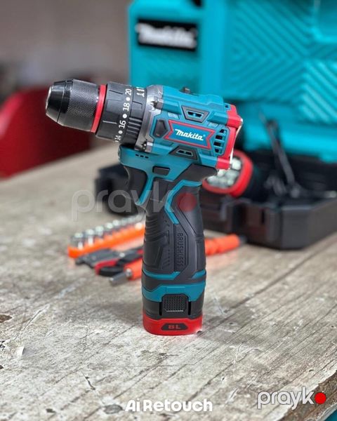 Makita simsiz zaryadlı matkap/şurupka dəsti - Brushless (fırçasız) — Digah