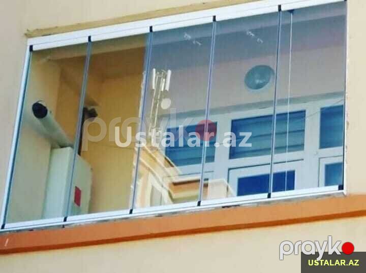 Plastik qapı və pəncərə sifarişi — Pəncərələr, qapılar, balkonlar, Bakı (3)