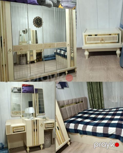 Yataq dəsti satılır 900₼. İdeal vəziyyətdə. Matrası var.Ünvan — Bakı
