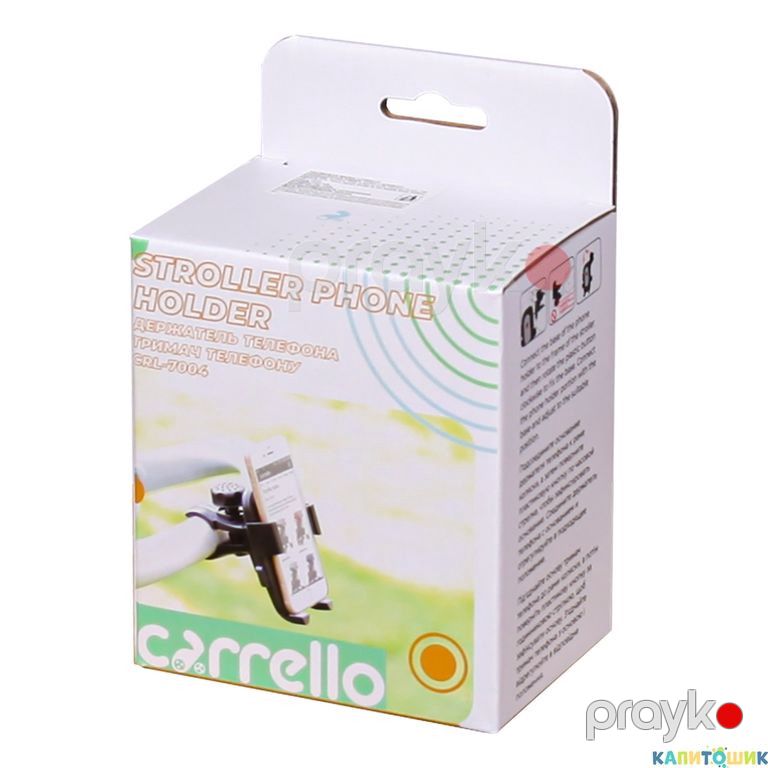 Uşaq arabası üçün telefon tutacağı Carrello qara — Mallar, Bakı (2)