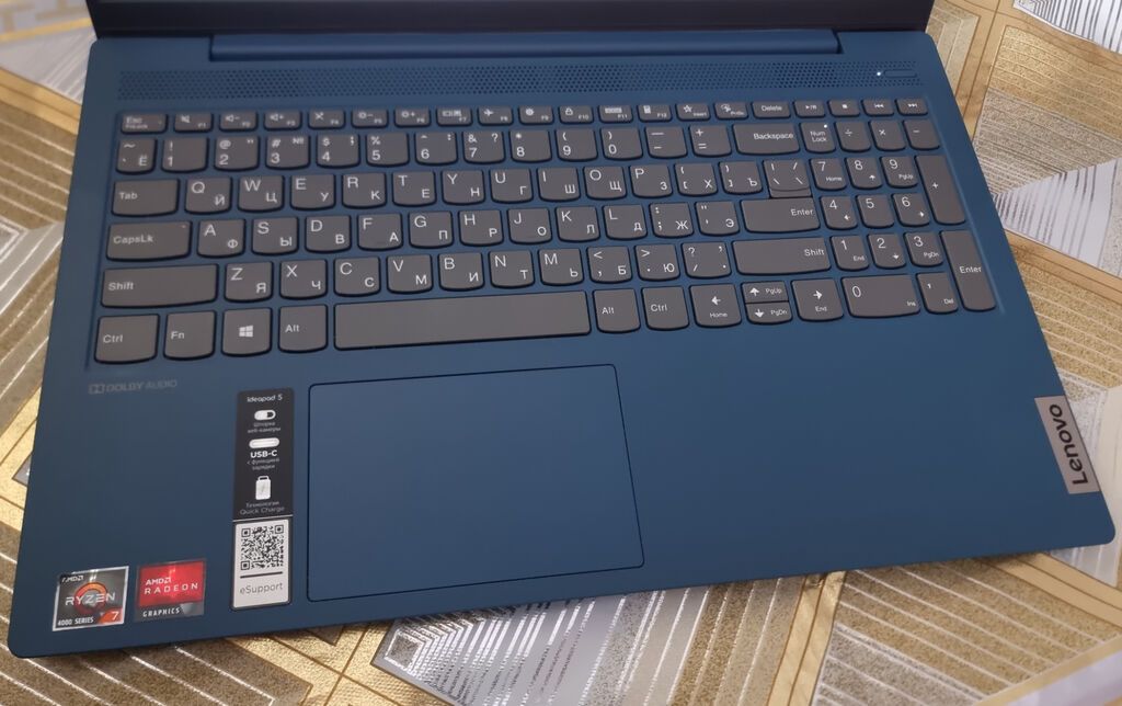 AMD Ryzen 7 4700U (8 nüvə, 4.10 GHz — 11-ci nəsil i7-dən güclü) AMD — Lenovo, Sumqayıt (4)
