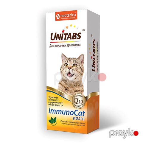 Pişiklər üçün multivitamin pastası Unitabs ImmunoCat 120 ml — Bakı