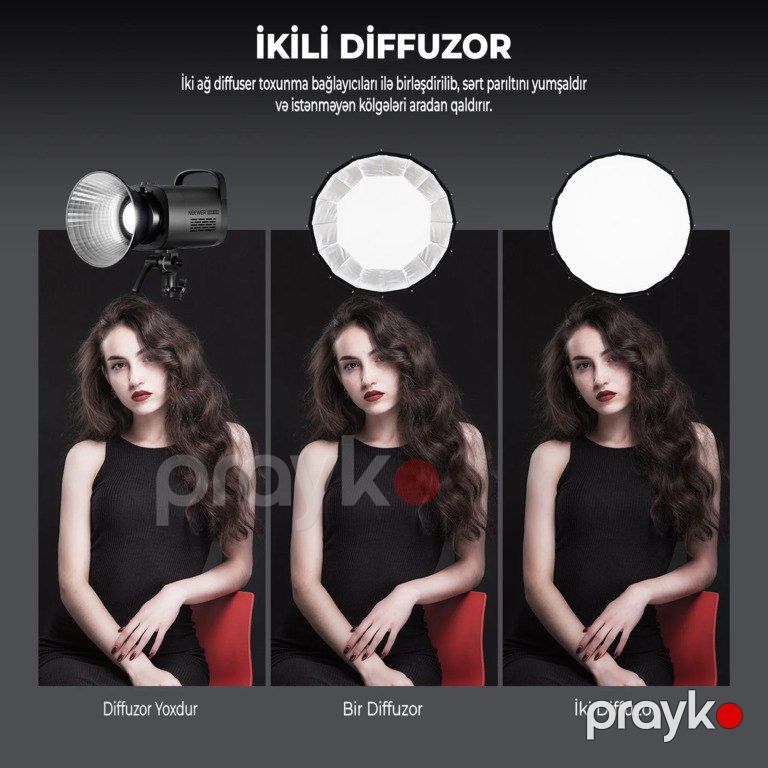 Parabolik softboks 120 sm "Neewer NS120P" — Foto və video texnikası, Bakı (3)