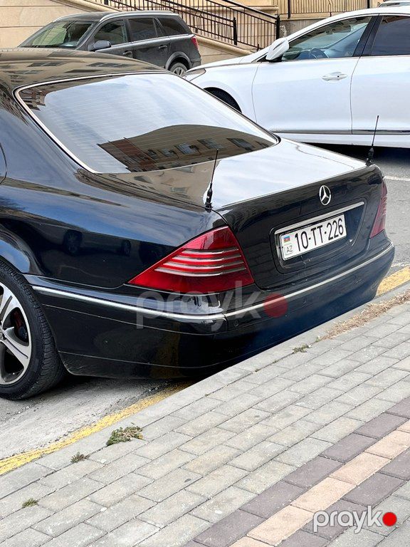 Mercedes S 320, 3.2 L, 2001 il, 350 000 km — Avtomobillər, Bakı (2)