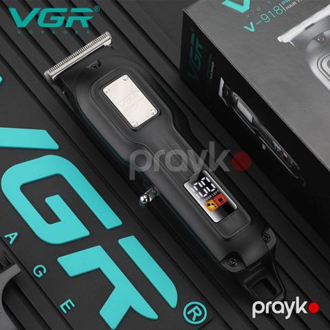 Trimmer VGR 918 - 600mAh / 100 Dəqiqə / 1 Sürət 6500RPM / Cord/Cordles — Bakı