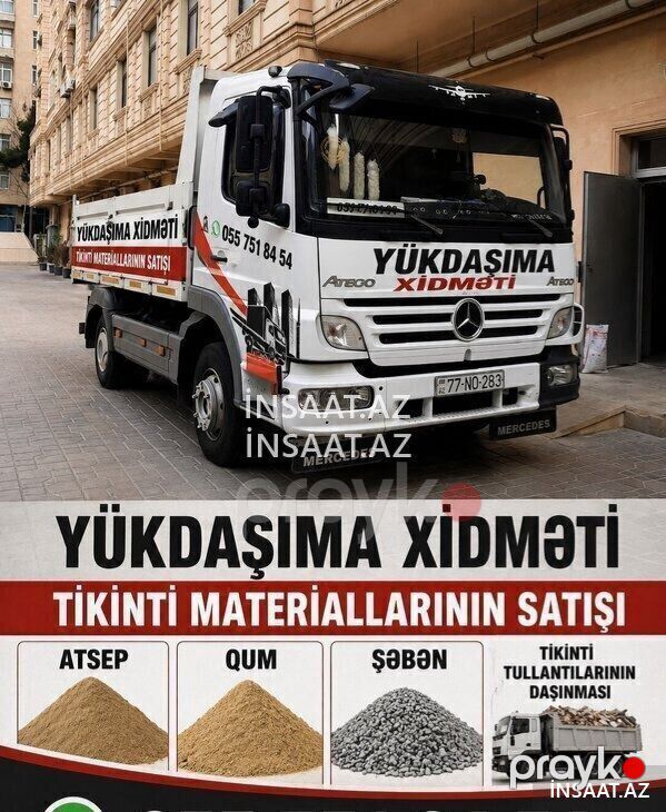 Yukdasima zibil dasima — Yük daşıma xidmətləri, Bakı (2)