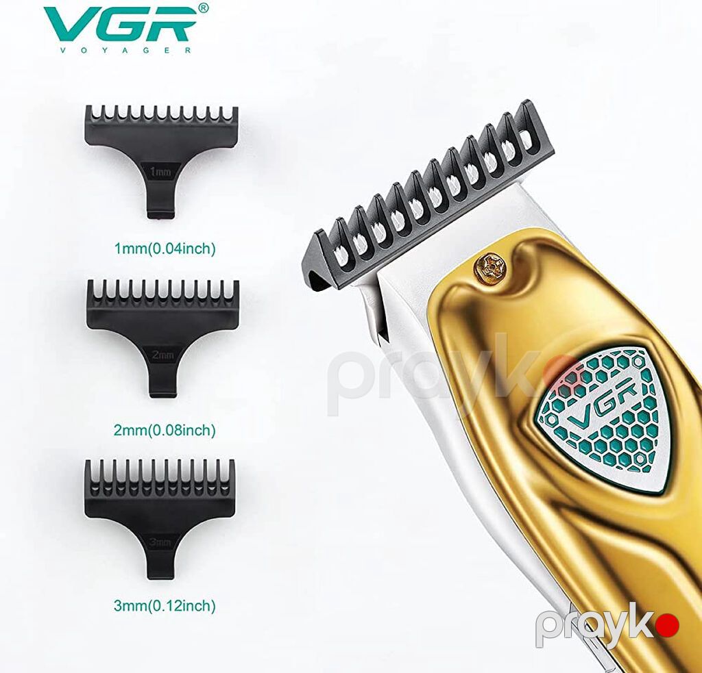 Trimmer VGR 911 - 5500 RPM / 2 Sürətli / 1200mAh / 180 Dəqiqə — Saç kəsmə maşınları, Bakı (3)