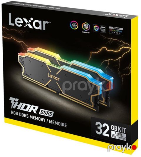 RAM Lexar thor 32GB (2x16GB) DDR5 6000Mhz aRGB — Bakı