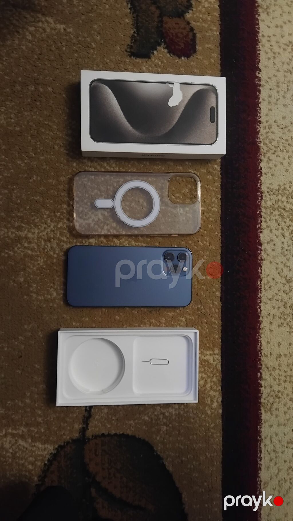 IPhone 12 Pro Max, 128 GB, Sierra Blue, Face ID — Apple iPhone, Sumqayıt (8)