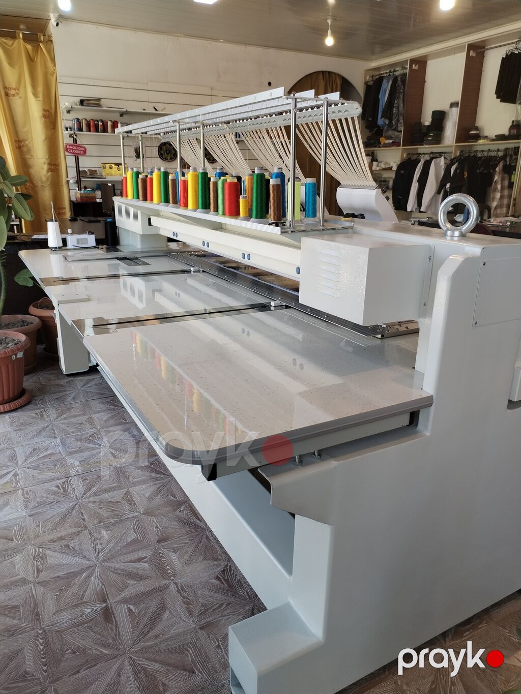 Çoxbaşlı kompüterləşdirilmiş naxış (embroidery) maşını Xüsusiyyətlər — Tikiş və işəmə maşınları, Ağstafa (5)