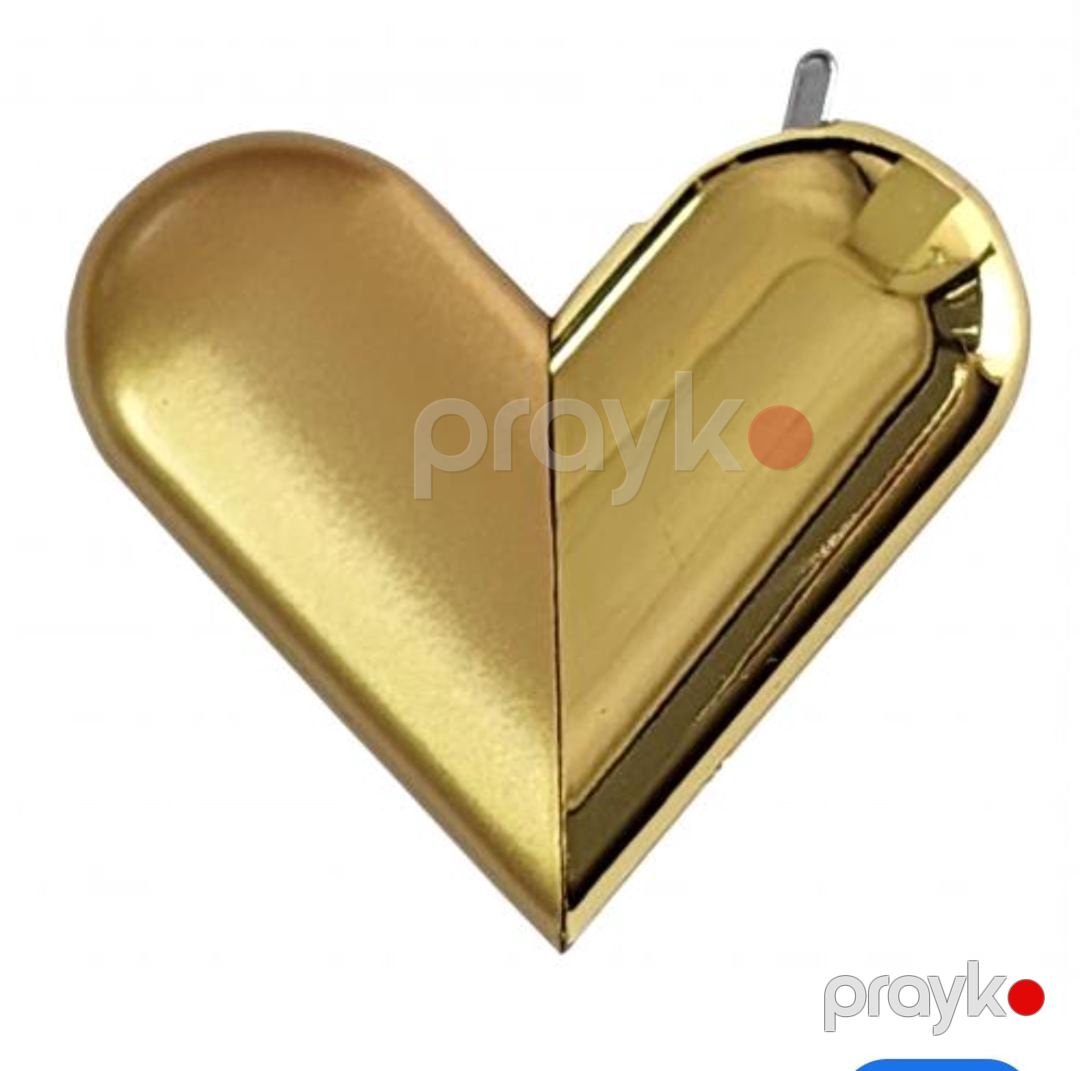 Gold heart Lighter eA007 osk Eras_992266 — Mallar, Bakı (3)