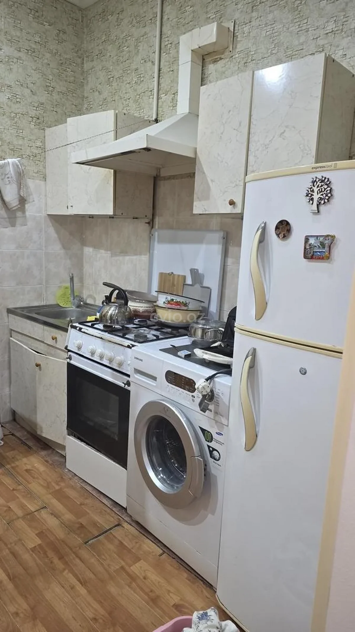 2 otaqlı orta təmirli mənzil satılır Nəsimi rayonunda — Mənzil, Bakı (9)