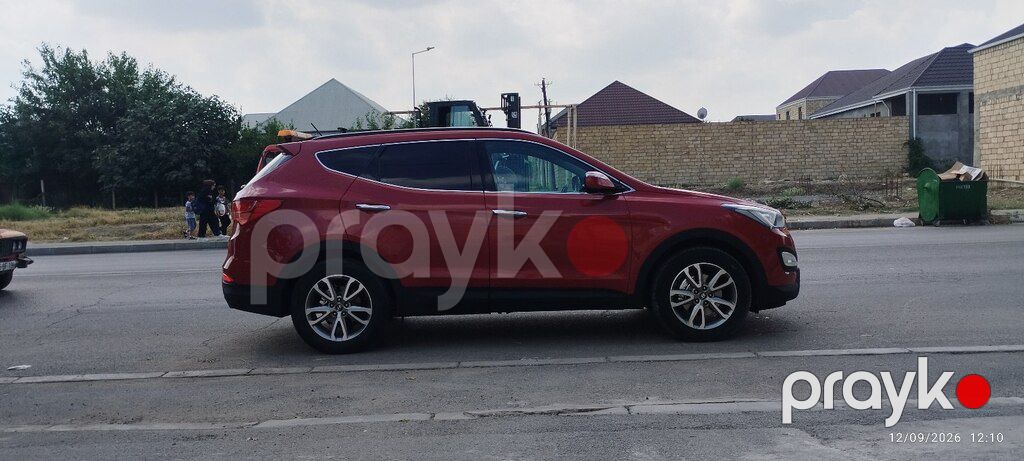 Hyundai Santa Fe, 2.4 L, 2014 il, 138 142 km — Avtomobillər, Gəncə (7)
