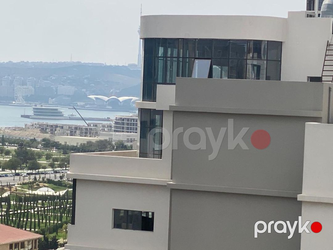 İcarəyə verilir 3 otaqlı yeni tikili 138 m² — Mənzil, Bakı (10)