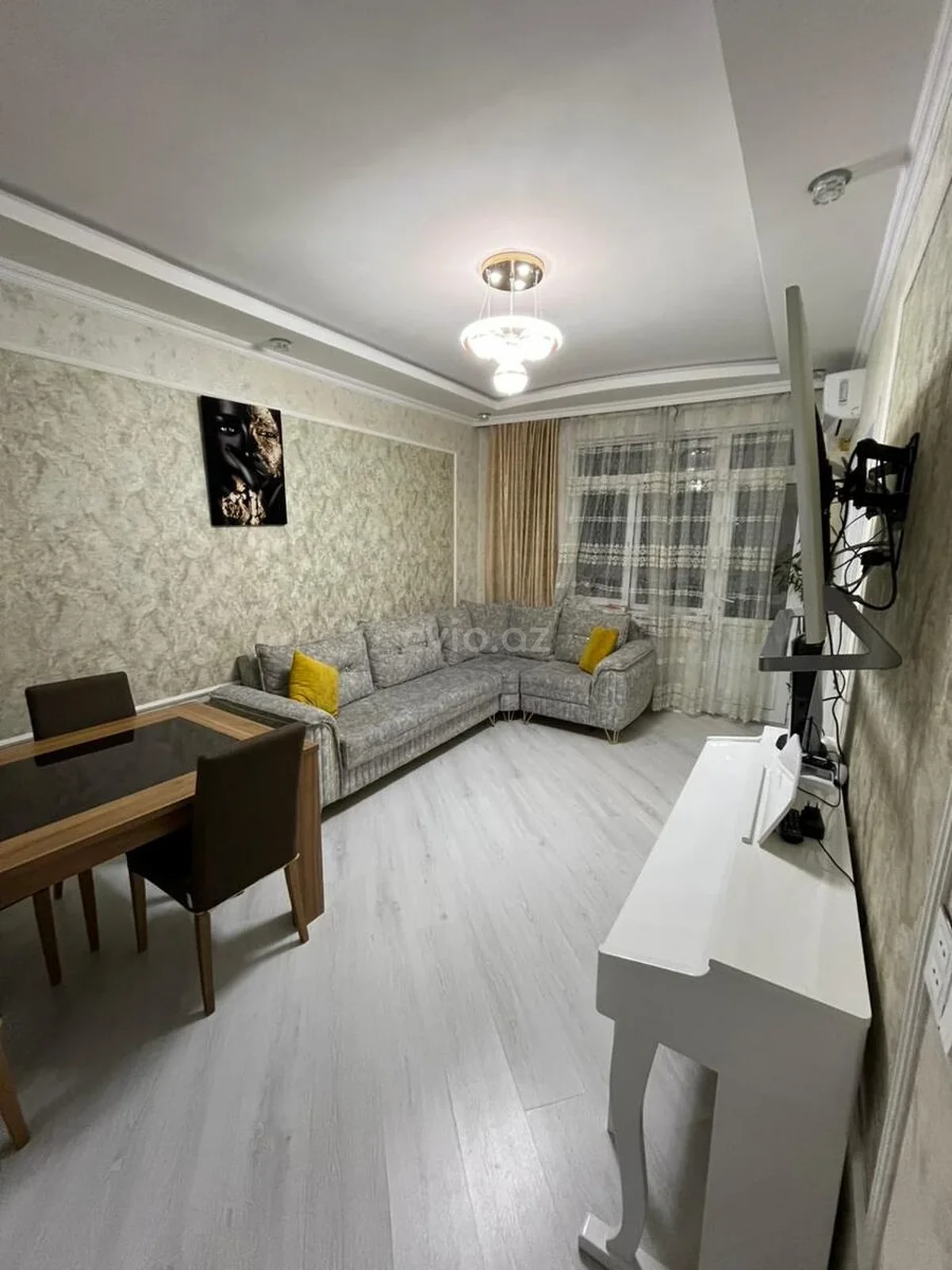 2 otaqlı tam təmirli mənzil satılır 6-cı mikrorayonda — Mənzil, Bakı (4)