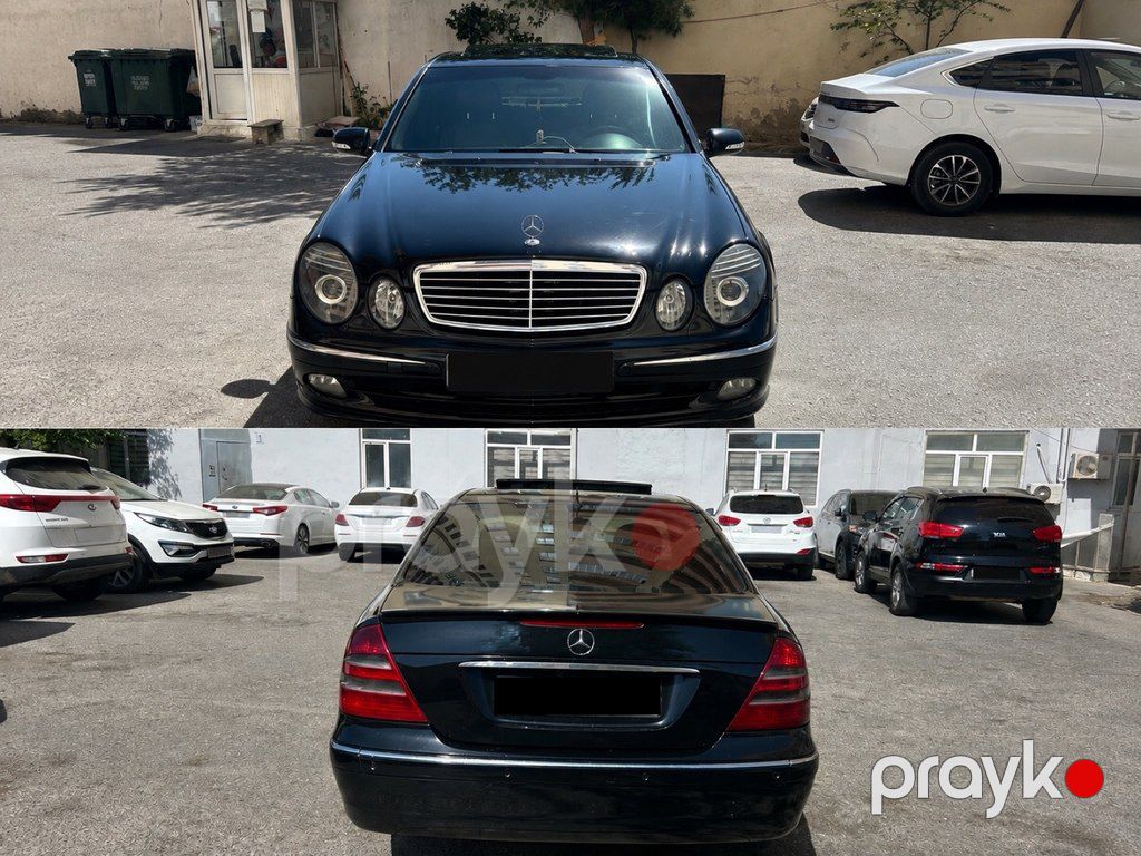 Mercedes E 220, 2.2 L, 2002 il, 460 660 km — Avtomobillər, Bakı (3)