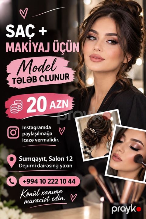 Model, Qadın — Sumqayıt
