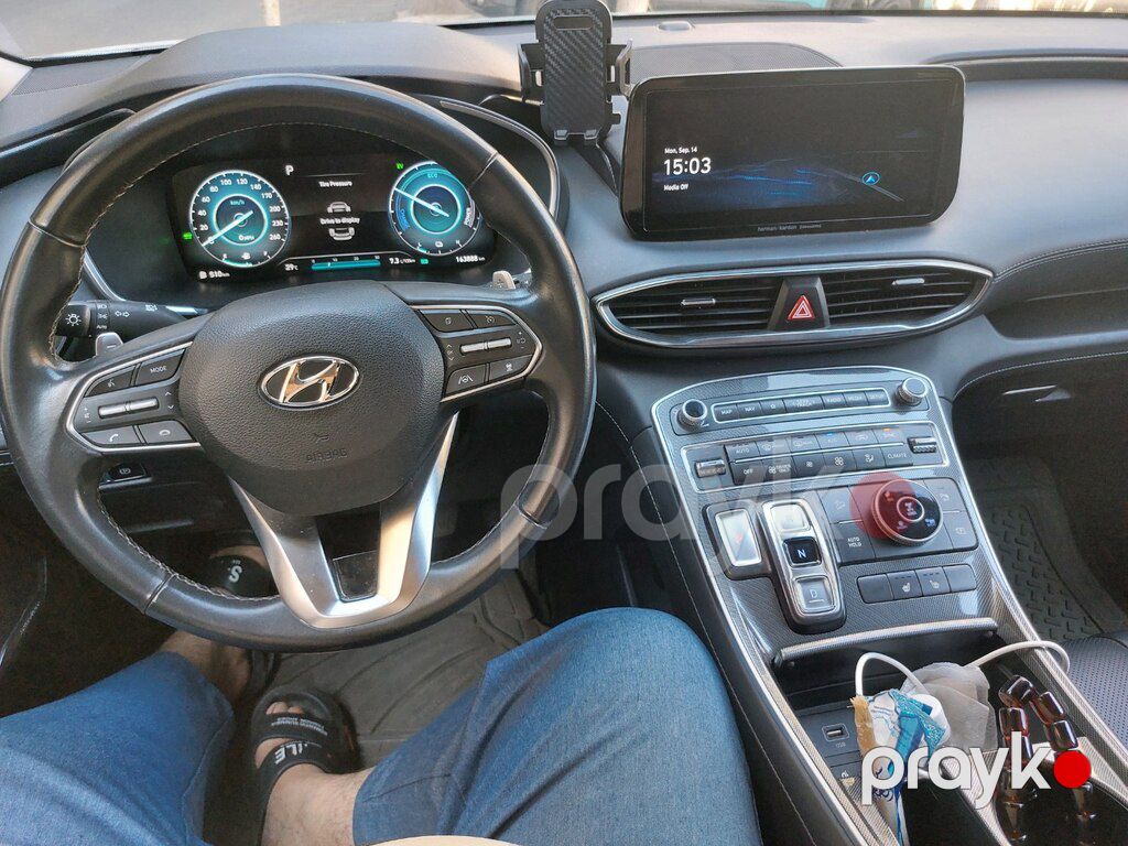 Hyundai Santa Fe, 1.6 L, 1.49 kWh, 2022 il, 164 000 km — Avtomobillər, Bakı (12)