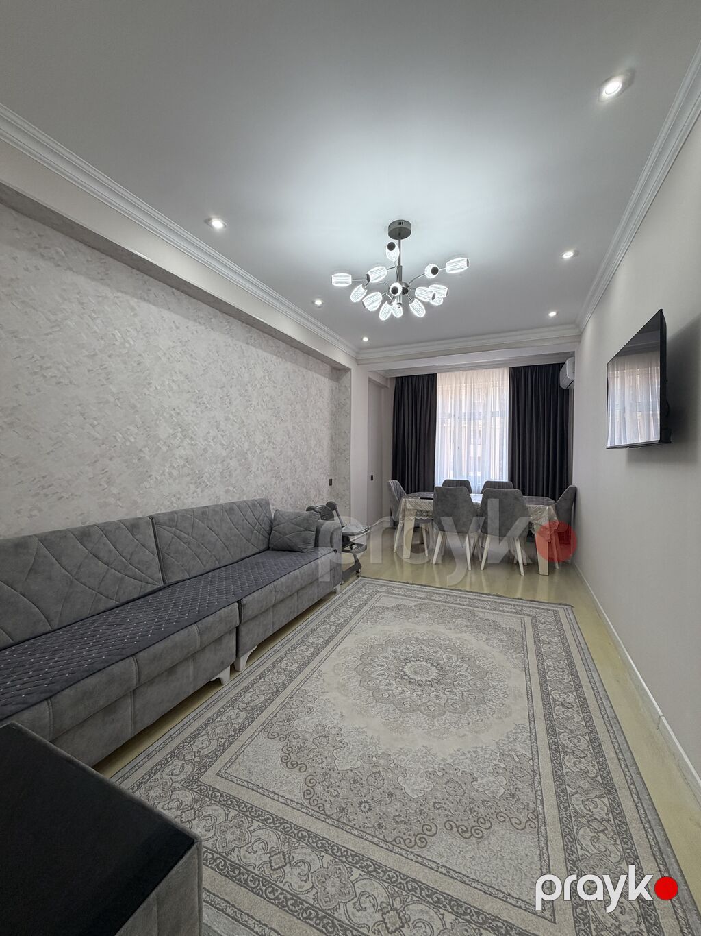 2 otaqlı, Yeni tikili, 57 kv. m — Mənzil, Masazır (9)