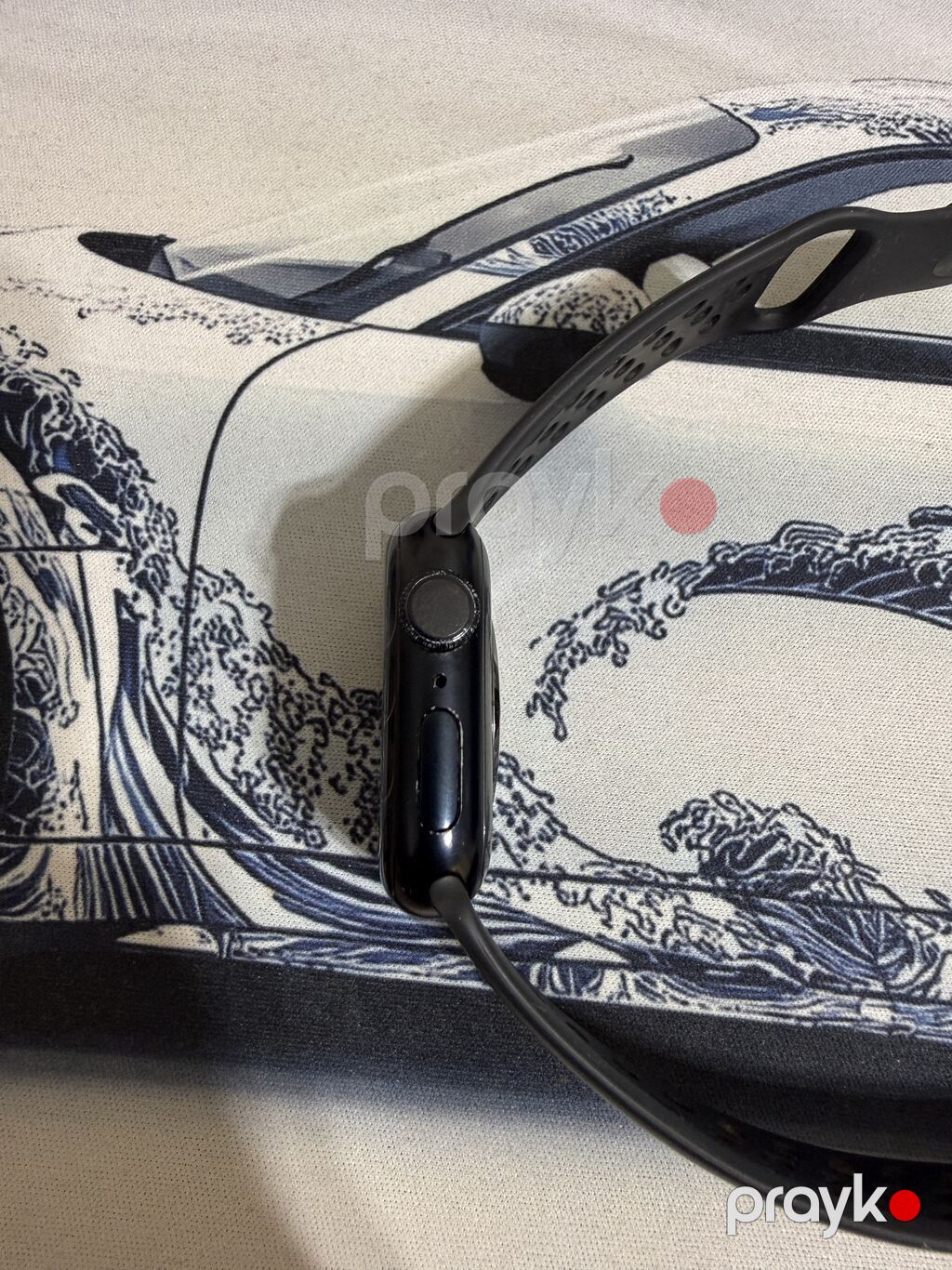 Apple watch 7 nike edition. 41mm 84% pil. Hərşeyi işləyir — Ağıllı saatlar, Bakı (5)