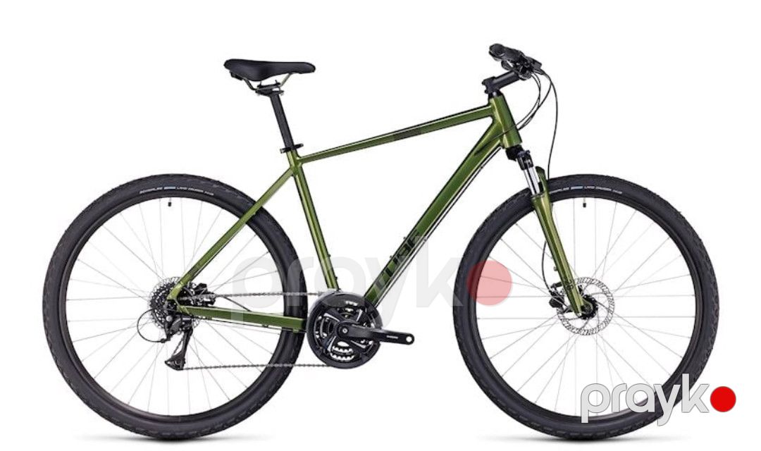 Şəhər velosipedi Cube Nature One 2TKR_3223, 28", ölçü XS, Shinymoss/Black — Velosipedlər, Bakı (2)
