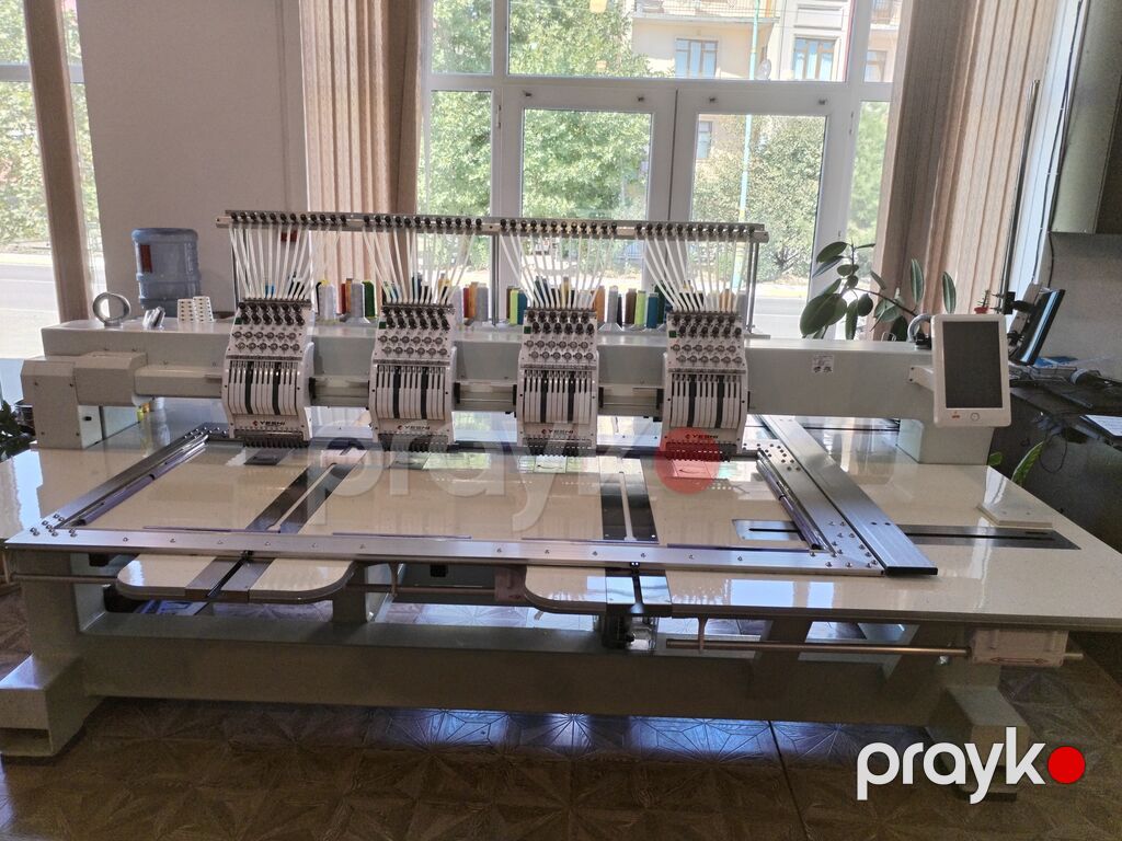 Çoxbaşlı kompüterləşdirilmiş naxış (embroidery) maşını Xüsusiyyətlər — Tikiş və işəmə maşınları, Ağstafa (2)