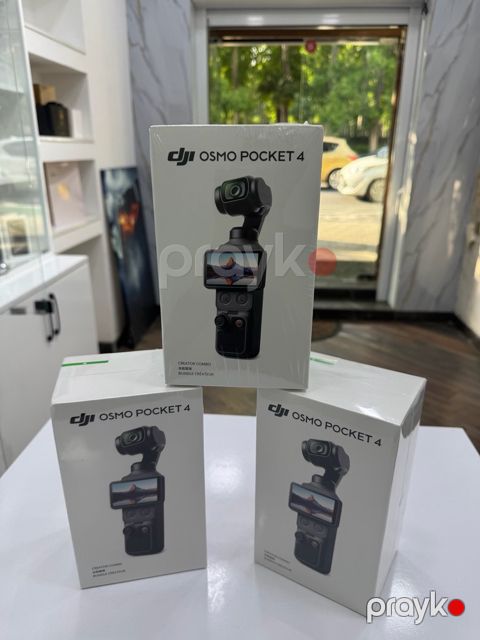 DJI Osmo Pocket 4 Creator Combo Videokamera — Bakı