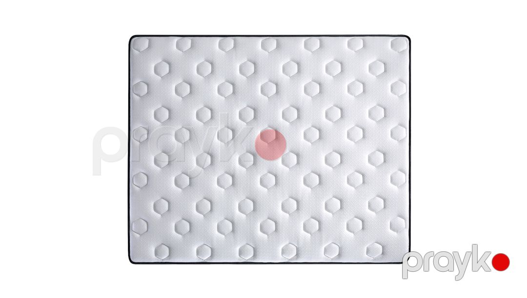 İkitərəfli döşək Yataş Cool & Wool Hybrid, birnəfərlik, trikotaj, ağ, 100x200 sm — Mallar, Bakı (3)