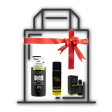 Bədən üçün kosmetika dəsti Real Man Active (Duş geli Bamboo Charcoal, 500 ml + Bədən spreyi Real Man Fresh Active, 150 ml + Ətir Fogg Discover, 50 ml) — Ürünler