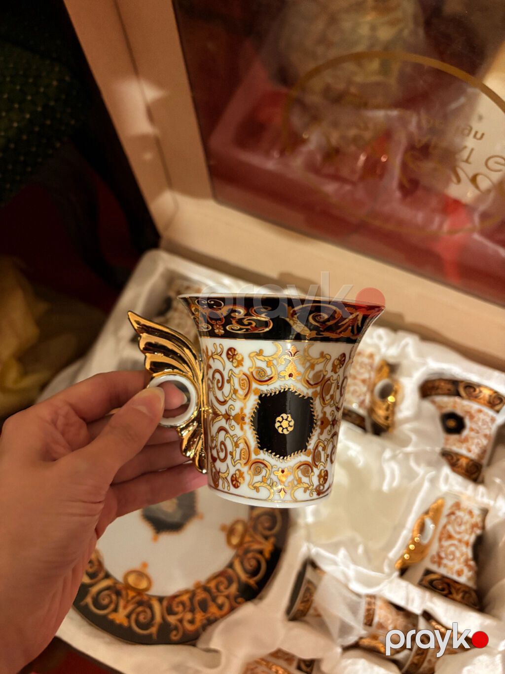 Yemək, Çay, və Qəhvə Dəsti 6 nəfərlik. Heç işlənməyib, bütün dəst — Süfrə qabı, Xırdalan (5)