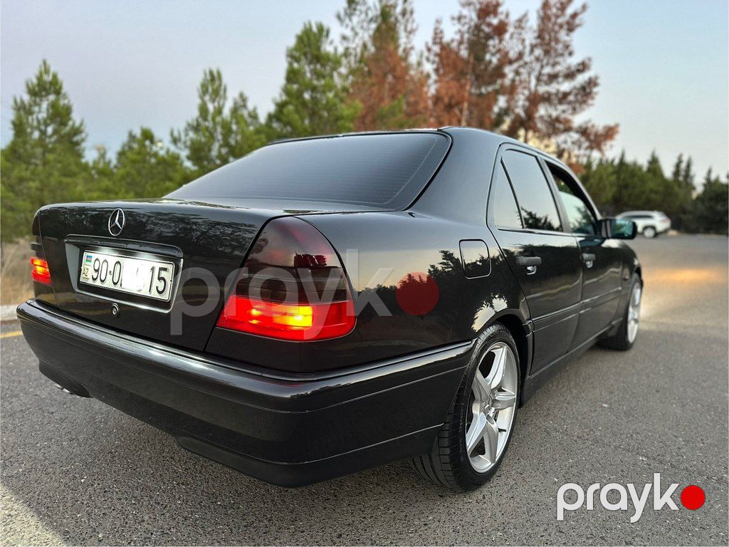 Mercedes C 200, 2.0 L, 1997 il, 555 584 km — Avtomobillər, Şirvan (5)
