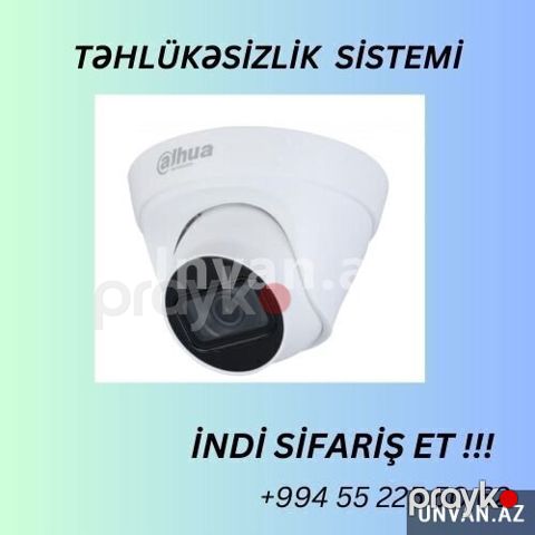 Təhlükəsizlik kamera sistemləri — Bakı