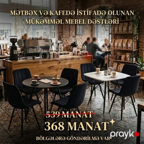 Masa və oturacaqlar — Bakı