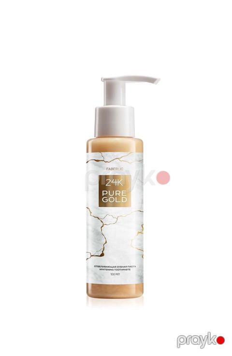 Bəyazladıcı diş məcunu Faberlic 24K Pure Gold, 100 ml — Bakı