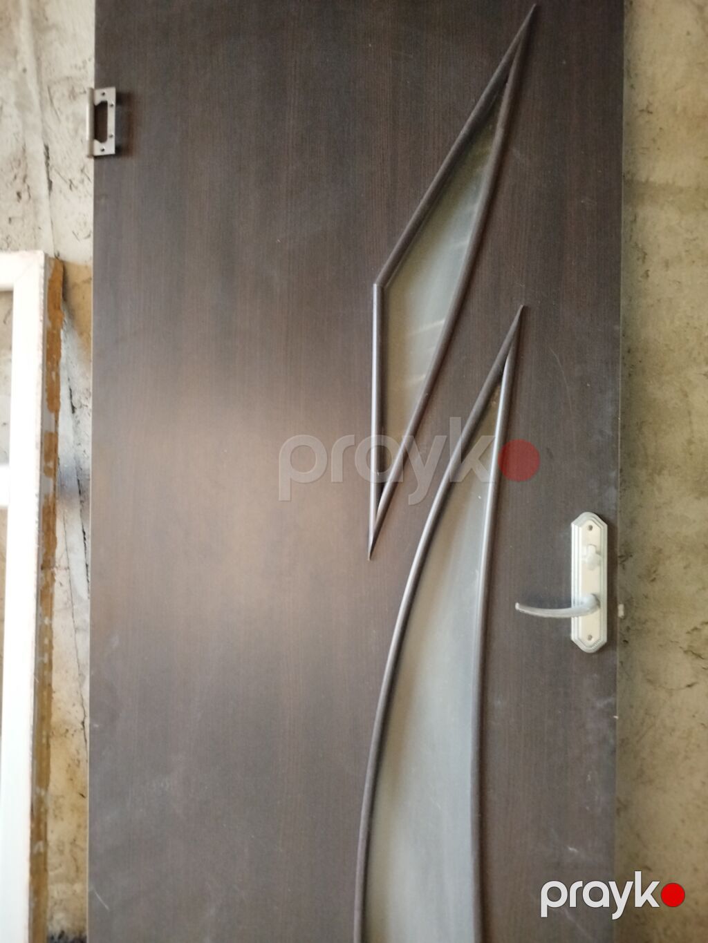 İşlənmiş Otaq qapısı Ünvandan götürmə — Pəncərələr, qapılar, balkonlar, Digah (2)