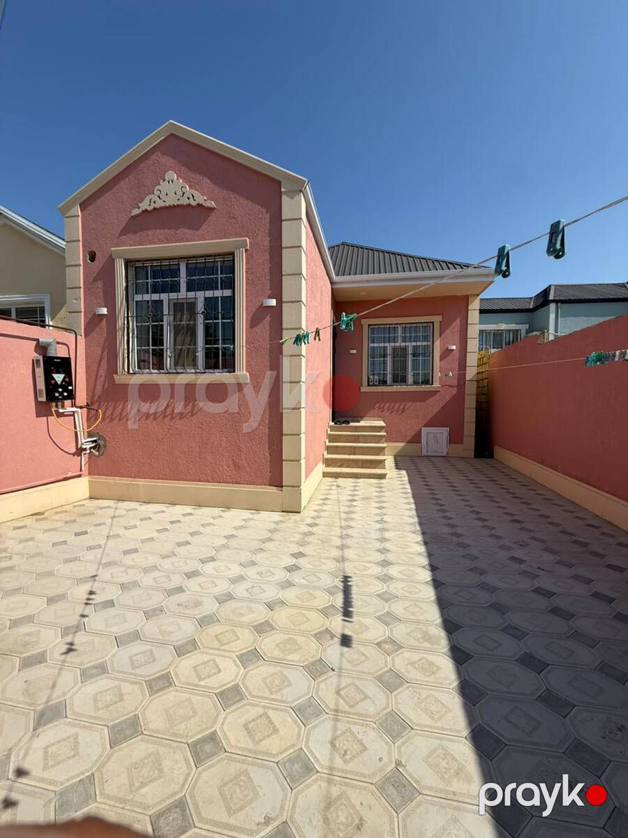 Satılır 2 otaqlı həyət evi/bağ evi 55 m² — Ev, villa, Bakı (8)