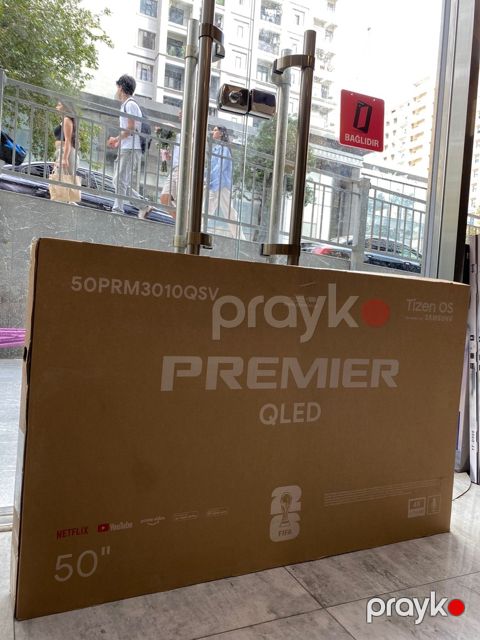 Premier 50” QLED 4K Smart TV Tizen — Bakı