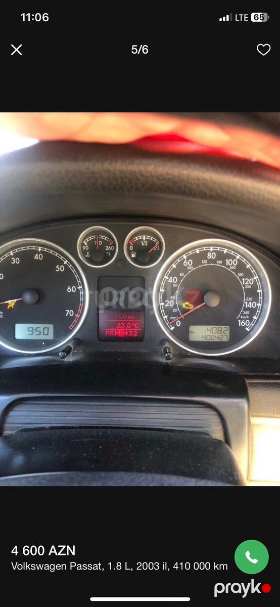 Volkswagen Passat, 2003 il — Avtomobillər, Qusar (6)