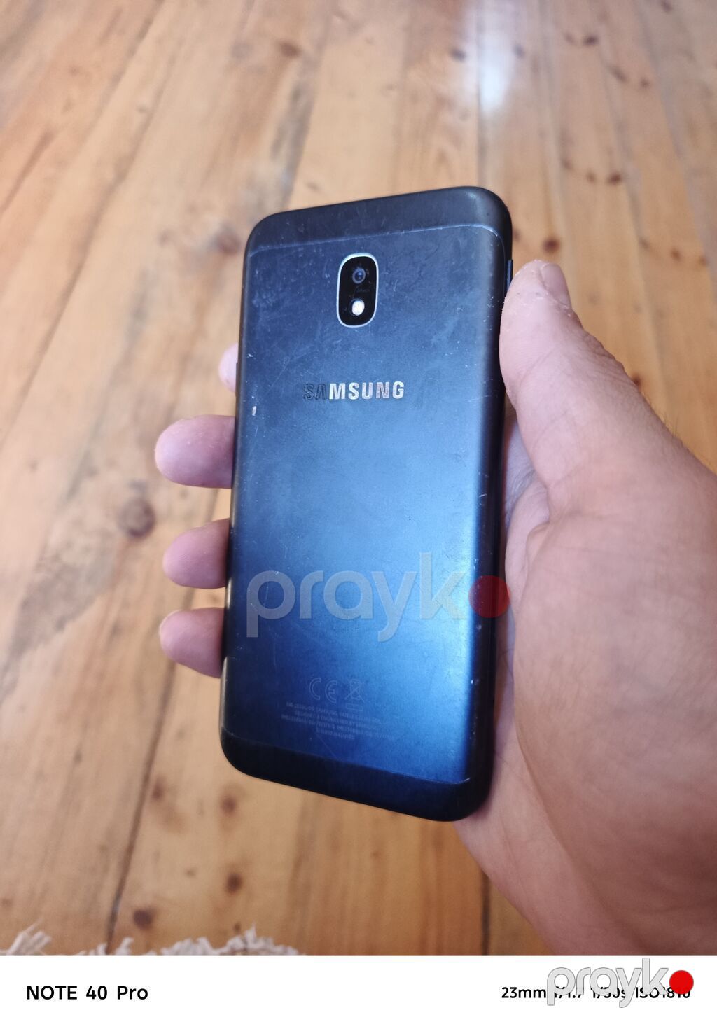 Samsung Galaxy J3 2017, 16 GB, rəng - Qara, Sensor — Samsung, Bakı (2)