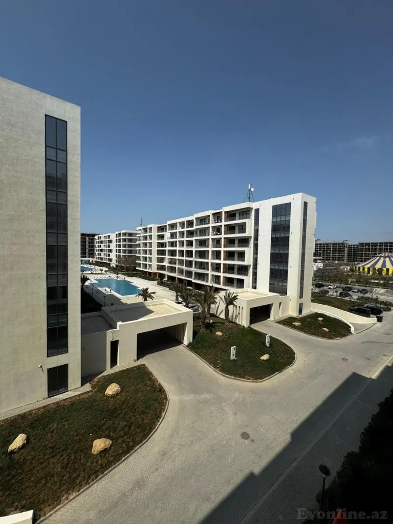 Kirayə verilir 1 otaqlı Mənzil Yeni tikili 57 m² Bakı, Sabunçu r., Sea Breeze — Mənzil, Bakı (8)