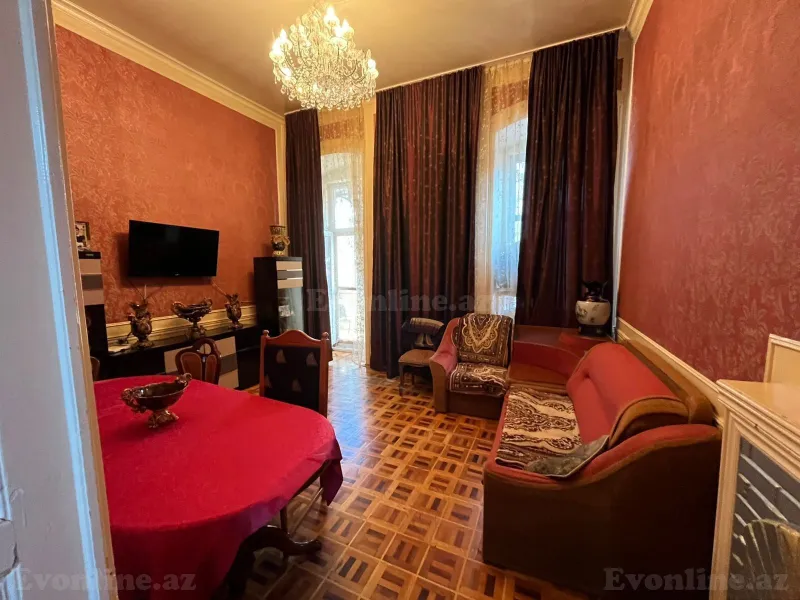 Satılır 3 otaqlı Mənzil Köhnə tikili 85 m² Bakı, Nəsimi r., Nizami m — Mənzil, Bakı (8)