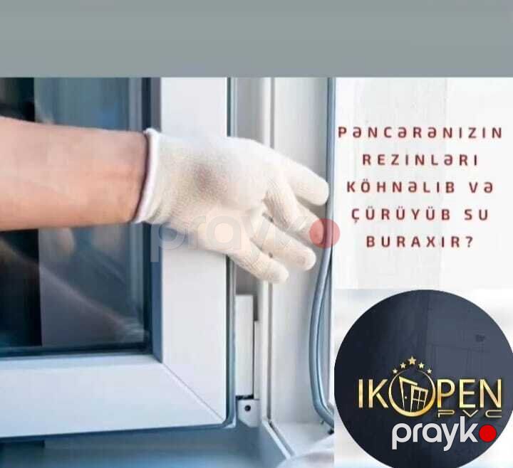 Plastik qapı-pəncərə sistemləri — Pəncərələr, qapılar, balkonlar, Bakı (2)