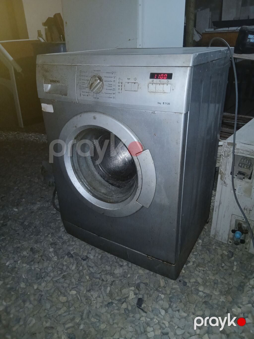 6 kq lıq Simens paltaryuyan maşın satılır.nəsə prablemi var.qiyməti 70 — Çamaşır maşınları, Sumqayıt (8)