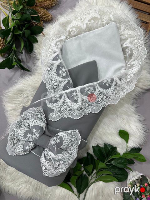 Yenidoğulmuş üçün zərf Op-0044, boz — Bakı